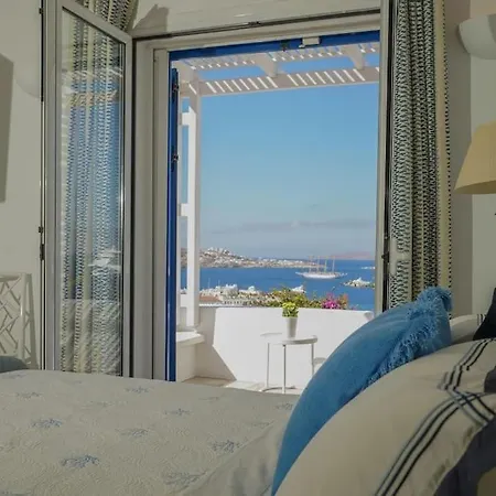 Willa Dream Views, Steps Away From Mykonos Town
