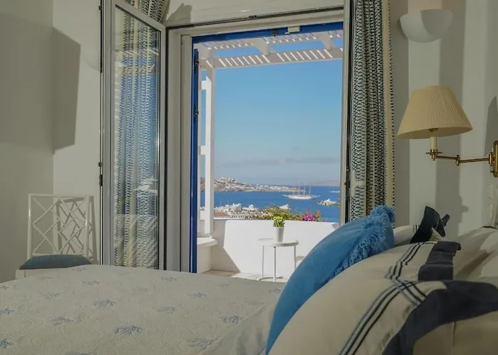 Villa Dream Views, Steps Away From Mykonos Town